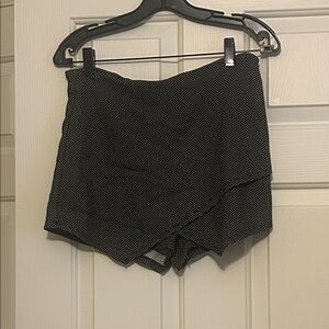 Black Women's Skort